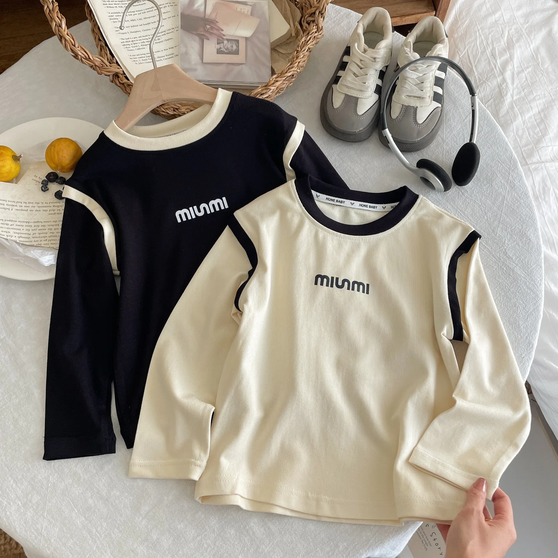 Children Girls Undershirt Autumn Infant Babys Girls Letter Printed Long Sleeves Casual Outwear Versatile Toddler Kid Girls Tops
Children Girls Undershirt Autumn Infant Babys Girls Letter Printed Long Sleeves Casual Outwear Versatile Toddler Kid Girls Tops