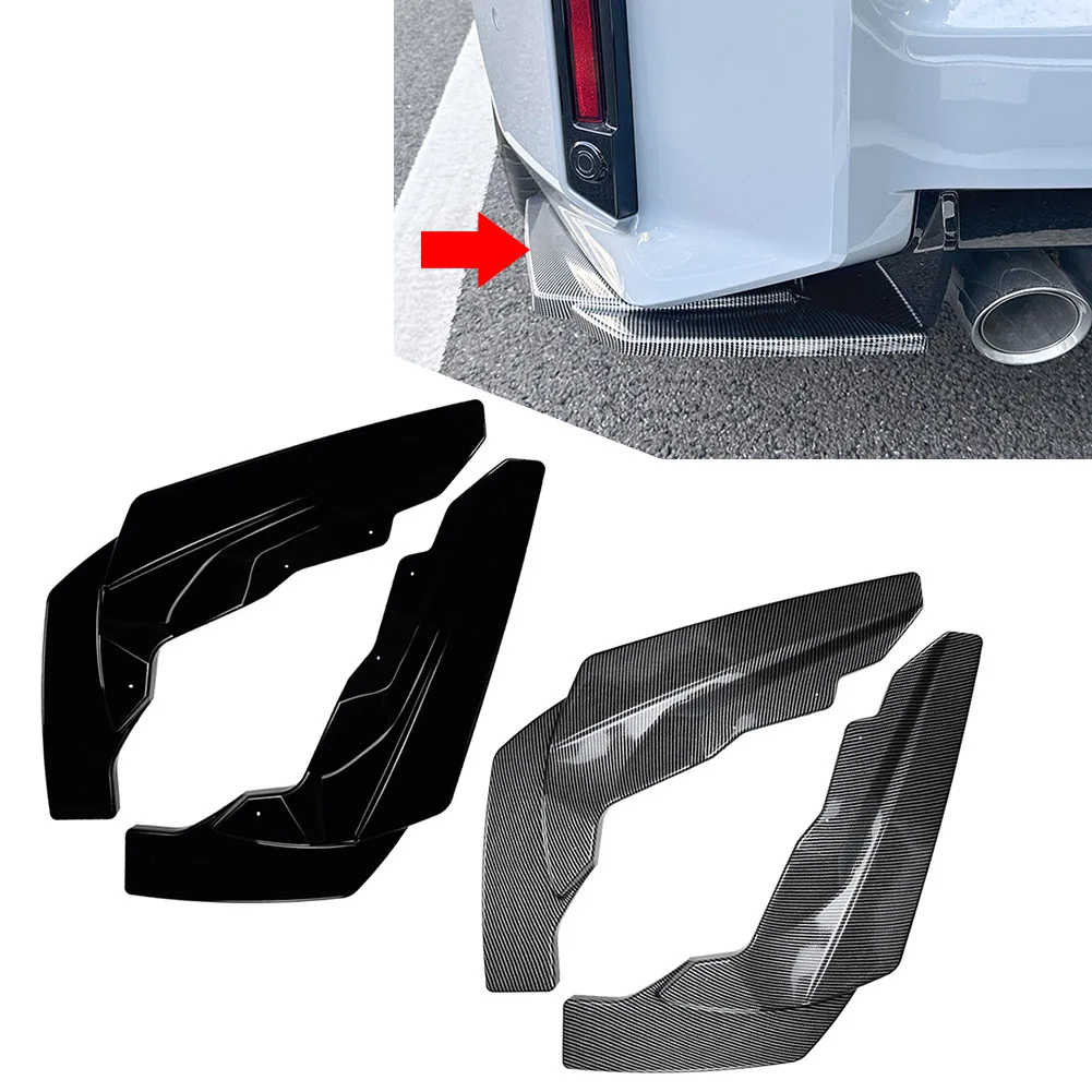 2Pcs Rear Bumper Side Spoiler Splitter Lip Trim Protector Exterior Accessories For BMW 2 Series M2 G87 2023-2024 ABS Plastic
2Pcs Rear Bumper Side Spoiler Splitter Lip Trim Protector Exterior Accessories For BMW 2 Series M2 G87 2023-2024 ABS Plastic