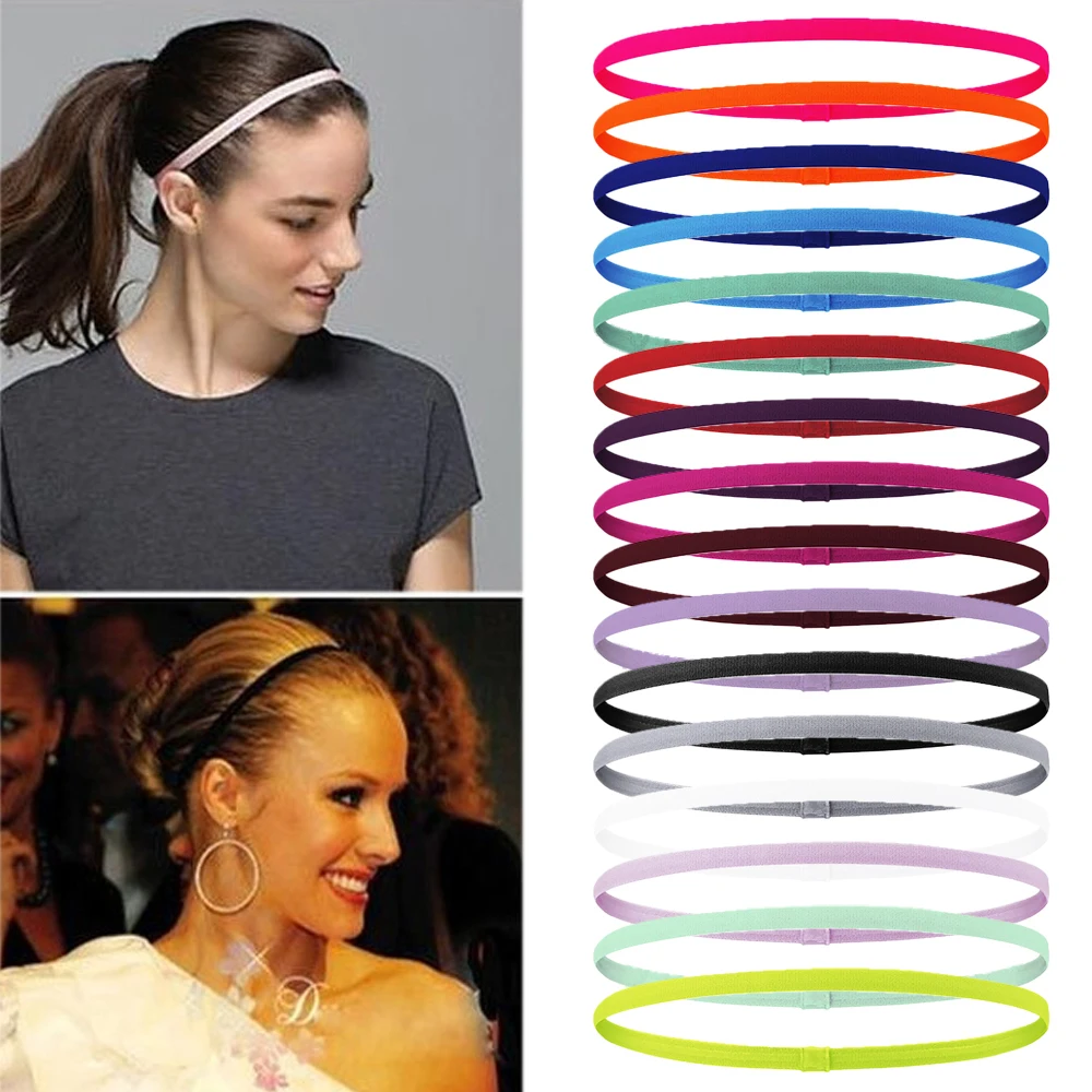 16/8pcs Thin Anti-Slip Yoga Hair Bands Outdoor Sports Headband Women Men Exercise Hair Bands Sweatbands for Running Football
16/8pcs Thin Anti-Slip Yoga Hair Bands Outdoor Sports Headband Women Men Exercise Hair Bands Sweatbands for Running Football