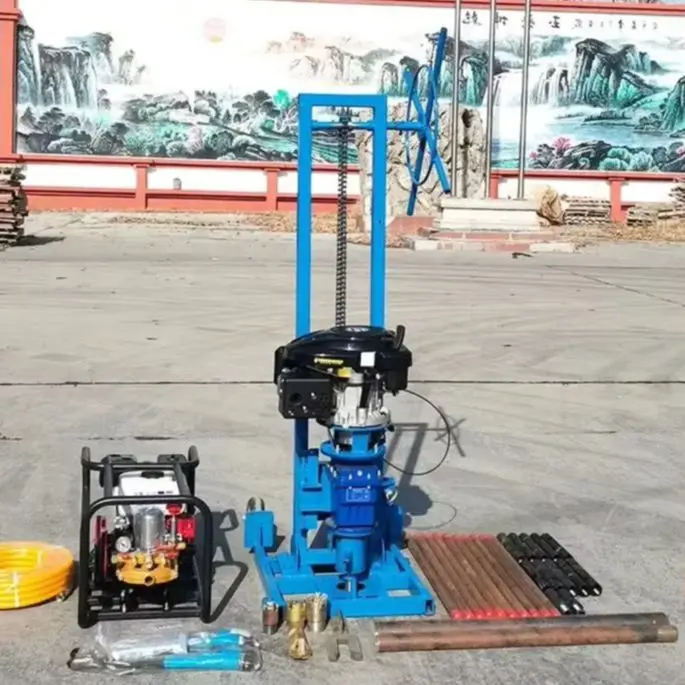 Индивидуальная портативная буровая установка для отбора керна (бензин/дизель), 15-метровая, для грунта и бетона, легкая, одноприводная, для отбора проб
Индивидуальная портативная буровая установка для отбора керна (бензин/дизель), 15-метровая, для грунта и бетона, легкая, одноприводная, для отбора проб