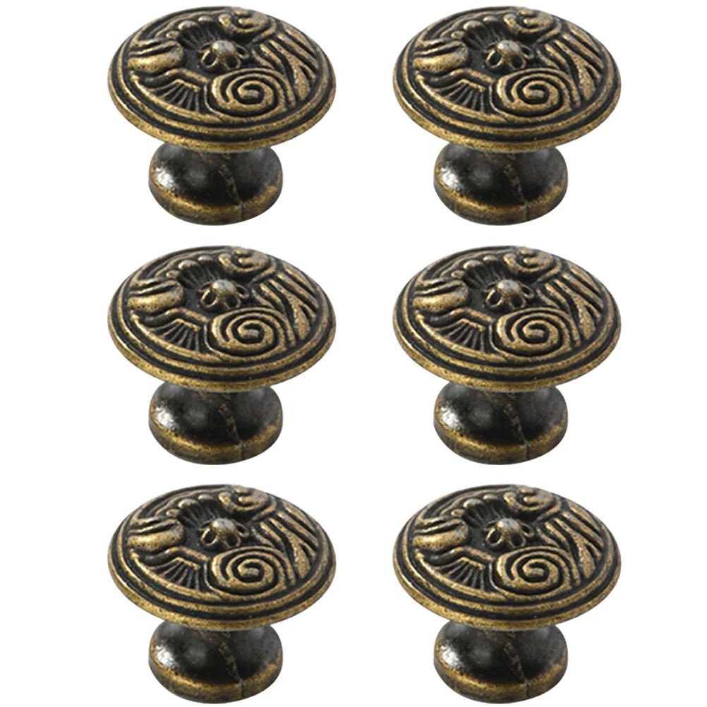 6 Pcs Bronze Drawer Pull Handles Zinc Alloy Cabinet Furniture Wardrobe Furniture Knob Knobs Durable Retro Style
6 Pcs Bronze Drawer Pull Handles Zinc Alloy Cabinet Furniture Wardrobe Furniture Knob Knobs Durable Retro Style