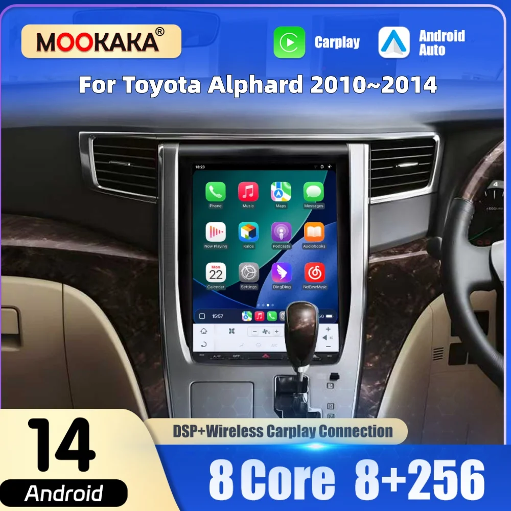 Car Multimedia Player Android Screen For Toyota Alphard 2010 2011 2012 2013 2014 Car Radio GPS Navigation CarPlay Auto Head Unit
Car Multimedia Player Android Screen For Toyota Alphard 2010 2011 2012 2013 2014 Car Radio GPS Navigation CarPlay Auto Head Unit