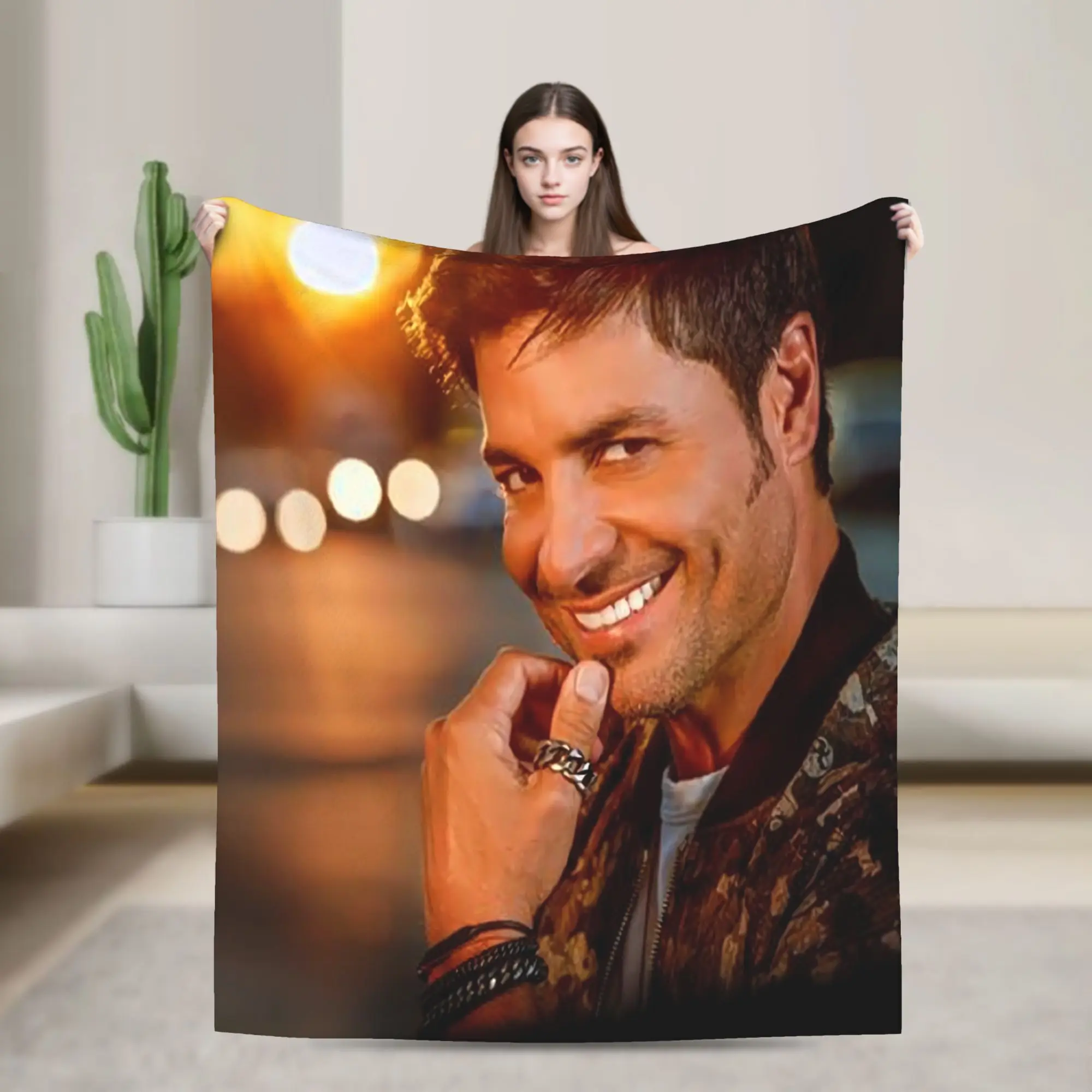Puerto Rican Chayanne Blankets Pop Singer Travel Flannel Bedding Throws For Home Decor Warm Soft Design Quality Bedspread Gift
Puerto Rican Chayanne Blankets Pop Singer Travel Flannel Bedding Throws For Home Decor Warm Soft Design Quality Bedspread Gift