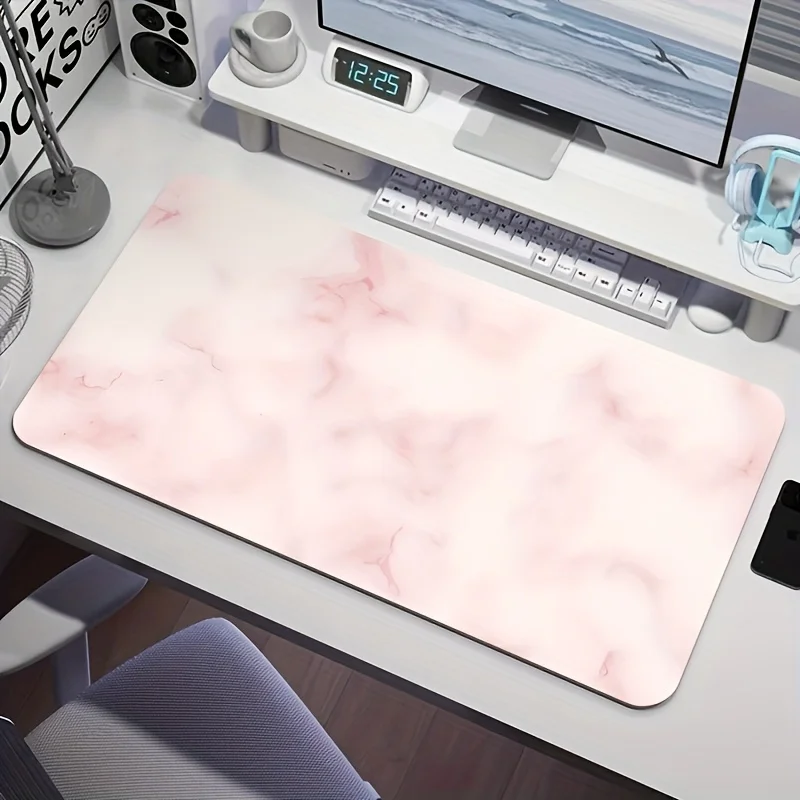Large Pink White Marble Gaming Mouse Pad Multi-size Non-slip Base Extended Desk Mat for PC Laptop Office Gaming Gift
Large Pink White Marble Gaming Mouse Pad Multi-size Non-slip Base Extended Desk Mat for PC Laptop Office Gaming Gift