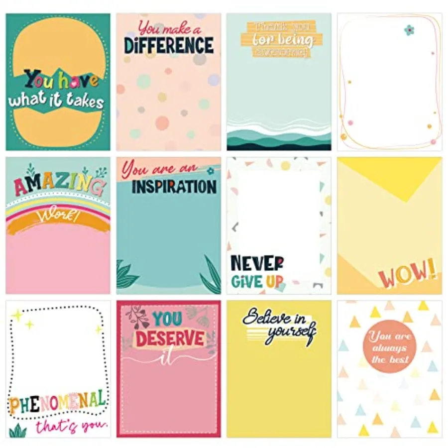 12 Pieces Empowering Sticky Note Pads 3" x 4" Motivational Educator Sticky Notes Inspirational Self Stick Note Pad Funny Sticky
12 Pieces Empowering Sticky Note Pads 3" x 4" Motivational Educator Sticky Notes Inspirational Self Stick Note Pad Funny Sticky