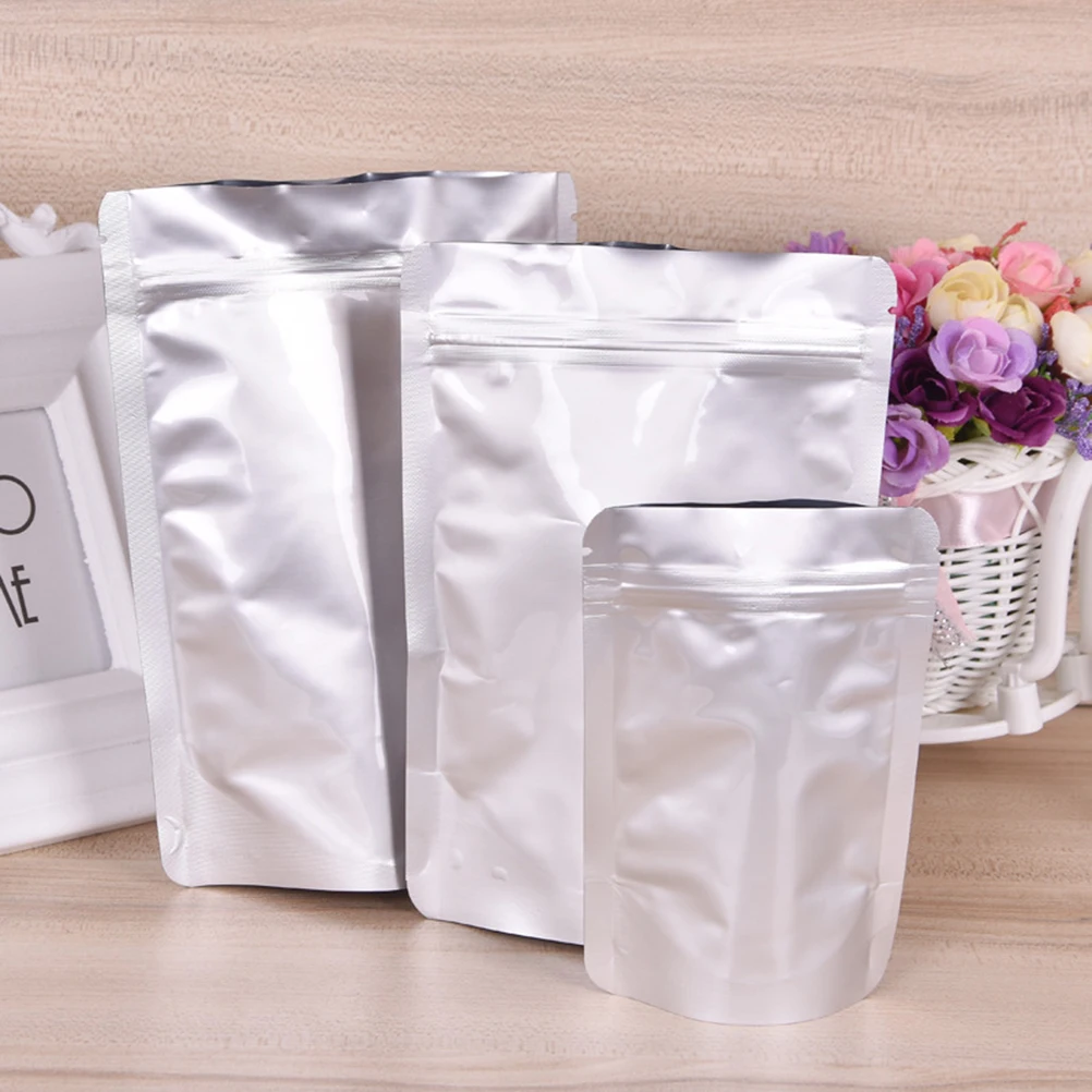 50pcs Stand-Up Resealable Resealable Airtight Food Grade Storage Stand-Up Bags Bags For Coffee Beans Nuts 22X15Cm
50pcs Stand-Up Resealable Resealable Airtight Food Grade Storage Stand-Up Bags Bags For Coffee Beans Nuts 22X15Cm