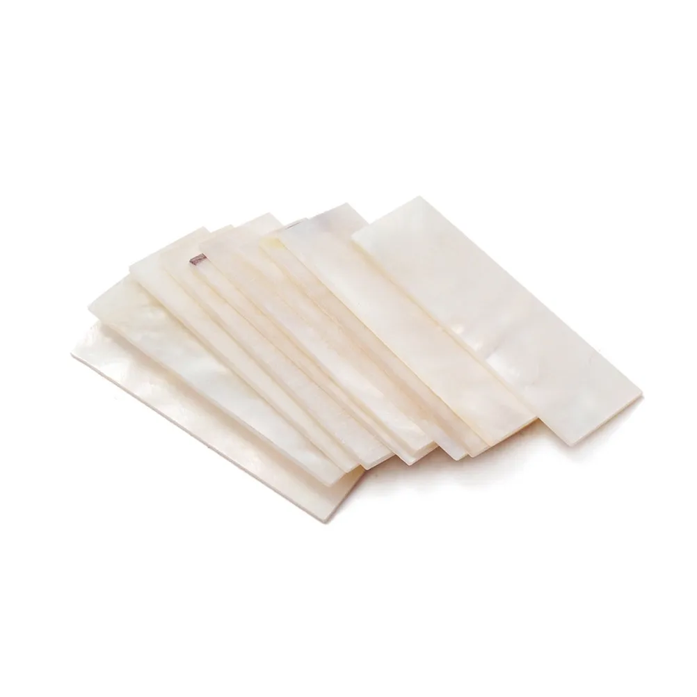 10Pcs Premium White Sea Shell Guitar Fret Inlays Material Easy Cut Install Non-Invasive Decorative Dot Markers for All
10Pcs Premium White Sea Shell Guitar Fret Inlays Material Easy Cut Install Non-Invasive Decorative Dot Markers for All