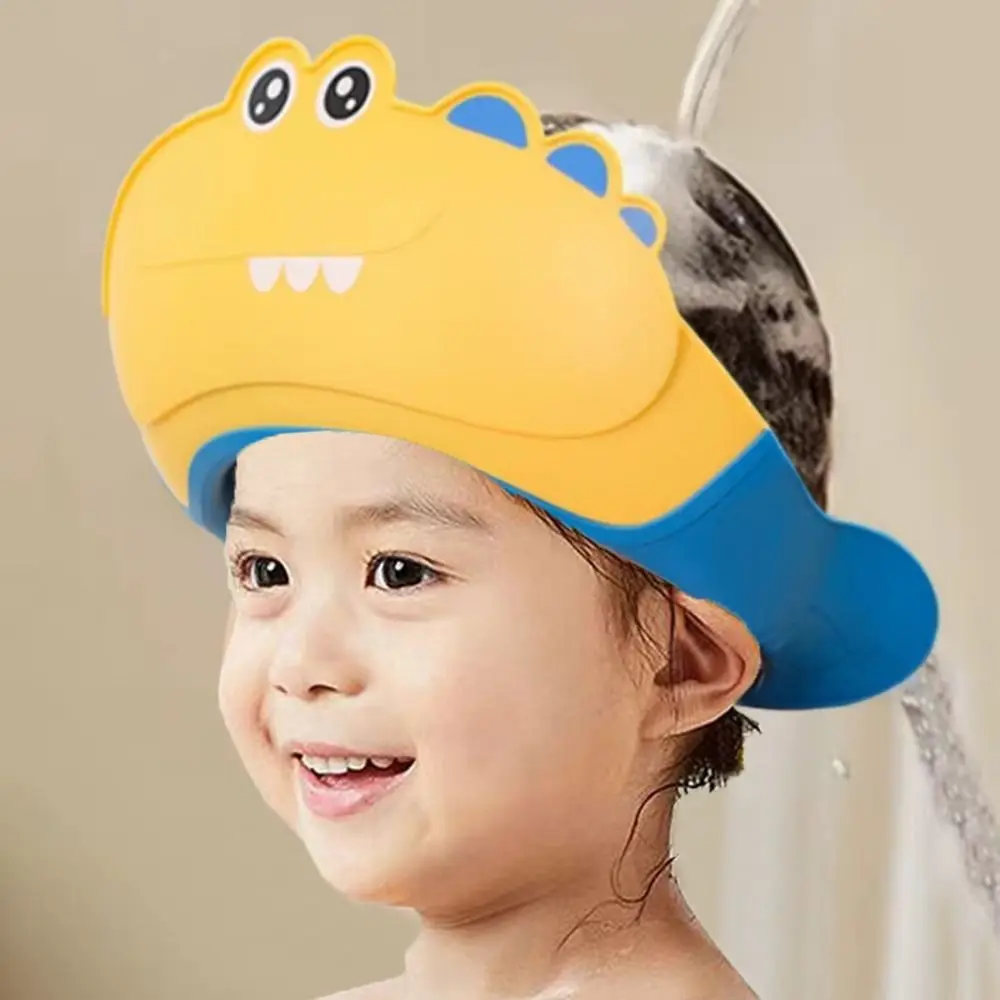 Cute Animal Shape Baby Shower Cap Adjustable Eye Ear Protection Baby Shampoo Cap Soft Waterproof Children's Bath Cap
Cute Animal Shape Baby Shower Cap Adjustable Eye Ear Protection Baby Shampoo Cap Soft Waterproof Children's Bath Cap