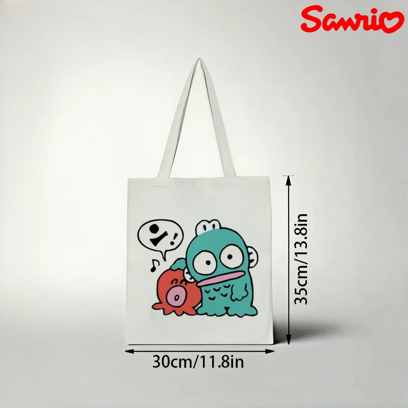 1pc Sanrio Hangyodon Canvas Tote Bag, Funny Octopus & Speech Bubble Print Eco Shoulder Bag
1pc Sanrio Hangyodon Canvas Tote Bag, Funny Octopus & Speech Bubble Print Eco Shoulder Bag