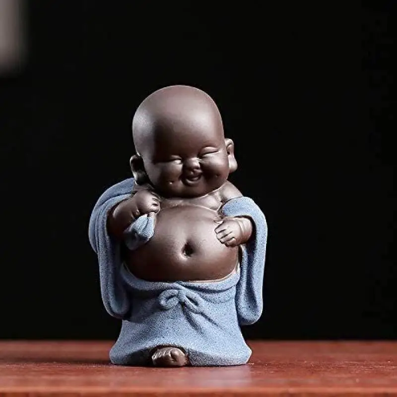 3.7" Ceramic Tiny Cute Buddha Statue Monk Figurine Creative Baby Crafts Dolls
3.7" Ceramic Tiny Cute Buddha Statue Monk Figurine Creative Baby Crafts Dolls