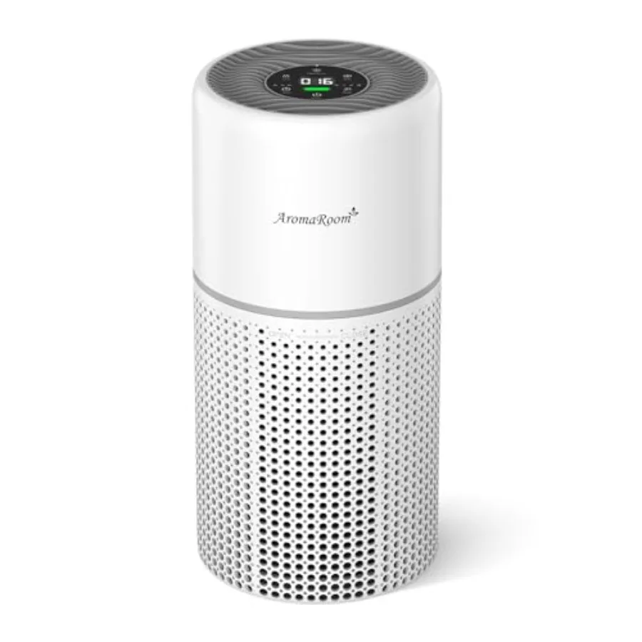 AromaRoom Air Purifiers for Home Large Rooms, True HEPA Filter, 22dB Quiet Sleep Mode, Smart Auto Mode, Real-time PM2.5 Monitor
AromaRoom Air Purifiers for Home Large Rooms, True HEPA Filter, 22dB Quiet Sleep Mode, Smart Auto Mode, Real-time PM2.5 Monitor