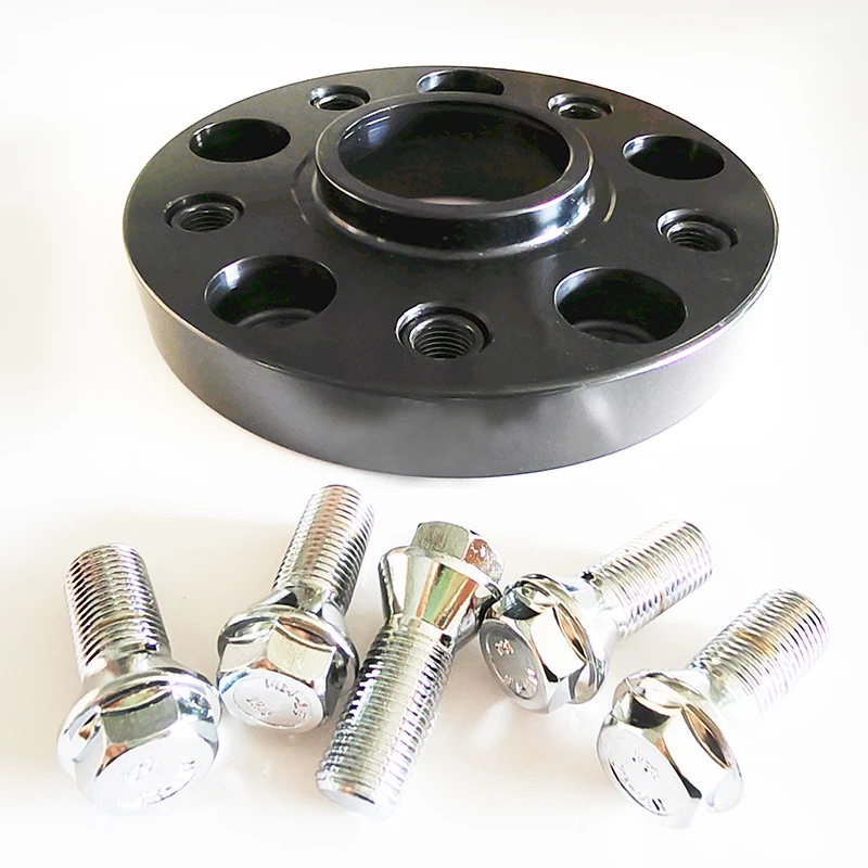 2PCS 30mm 5X120 Wheel Adapter 74.1mm Hub Bore CNC Machined for BMW X5/X6 with 10pcs wheel bolts (Black Anodized) Aluminum Alloy
2PCS 30mm 5X120 Wheel Adapter 74.1mm Hub Bore CNC Machined for BMW X5/X6 with 10pcs wheel bolts (Black Anodized) Aluminum Alloy