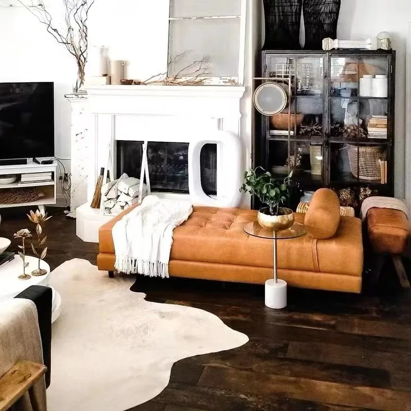 Nordic style leather sofa first layer cowhide small apartment minimalist Italian down technology leather sofa bench recliner
Nordic style leather sofa first layer cowhide small apartment minimalist Italian down technology leather sofa bench recliner