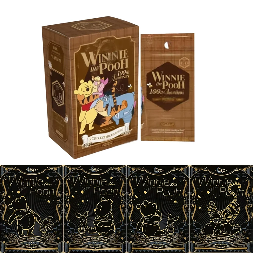 Genuine Disney Winnie The Pooh Cards 100th Anniversary Commemorative Edition Collectible Trading Cards Anime Peripheral Gift Toy
Genuine Disney Winnie The Pooh Cards 100th Anniversary Commemorative Edition Collectible Trading Cards Anime Peripheral Gift Toy