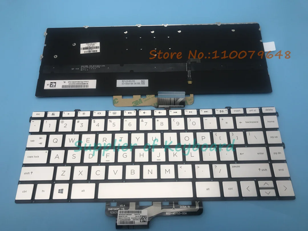 НОВИНКА для HP Spectre 13-aw 13-aw0000 13t-aw000 13-aw0240tu 13-aw0250tu 13-aw0260tu английская клавиатура темно-синяя/серебристая с подсветкой
НОВИНКА для HP Spectre 13-aw 13-aw0000 13t-aw000 13-aw0240tu 13-aw0250tu 13-aw0260tu английская клавиатура темно-синяя/серебристая с подсветкой