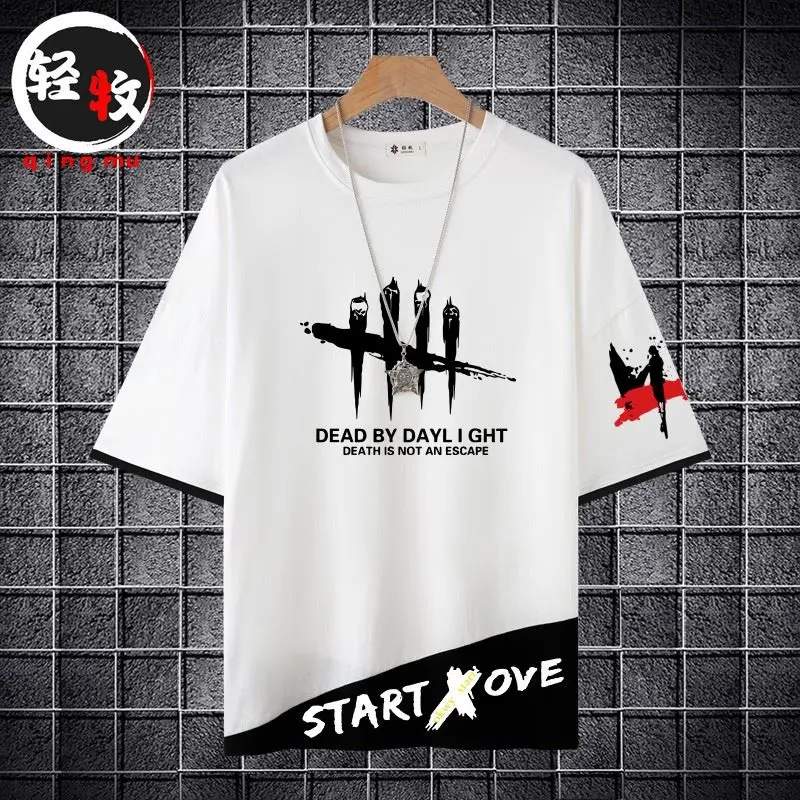 Dead by Daylight Summer ort Sve T-irt ex f Sve Top Faionable Cotton round Ne Print Casual Loose Fit
Dead by Daylight Summer ort Sve T-irt ex f Sve Top Faionable Cotton round Ne Print Casual Loose Fit