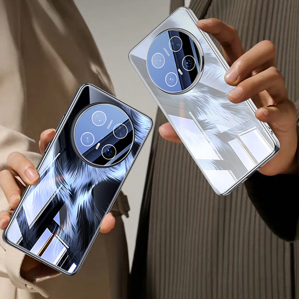 Shockproof Feather Pattern Glass Hard Case For Huawei Mate 70 Pro Mate80 Pro Max, Slim Built-in Camera Protection Phone Cover
Shockproof Feather Pattern Glass Hard Case For Huawei Mate 70 Pro Mate80 Pro Max, Slim Built-in Camera Protection Phone Cover