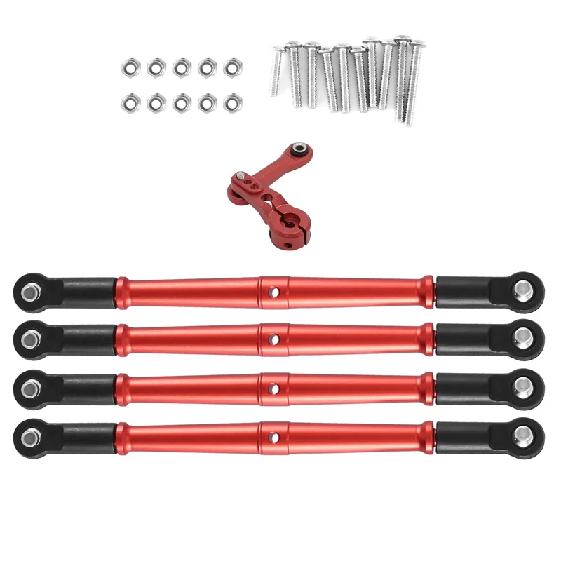 Stable-Metal Front And Rear Link Rod Tie Rod With 25T Servo Arm Steering Link Rod For RC Car ARRMA 1/8 KRATON OUTCAST 6S Parts R 
Stable-Metal Front And Rear Link Rod Tie Rod With 25T Servo Arm Steering Link Rod For RC Car ARRMA 1/8 KRATON OUTCAST 6S Parts R