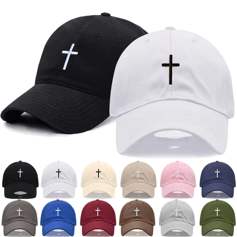 Cotton Baseball Cap for Men Women Unisex Cross Embroidery Dad Hat Sun Protection Hat Outdoor Sports &
Cotton Baseball Cap for Men Women Unisex Cross Embroidery Dad Hat Sun Protection Hat Outdoor Sports &