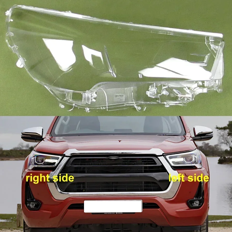 For Toyota Hilux 2019 2020 2021 Front Headlamp Cover Transparent Headlight Shell Lens Plexiglass Replace Original Lampshade
For Toyota Hilux 2019 2020 2021 Front Headlamp Cover Transparent Headlight Shell Lens Plexiglass Replace Original Lampshade