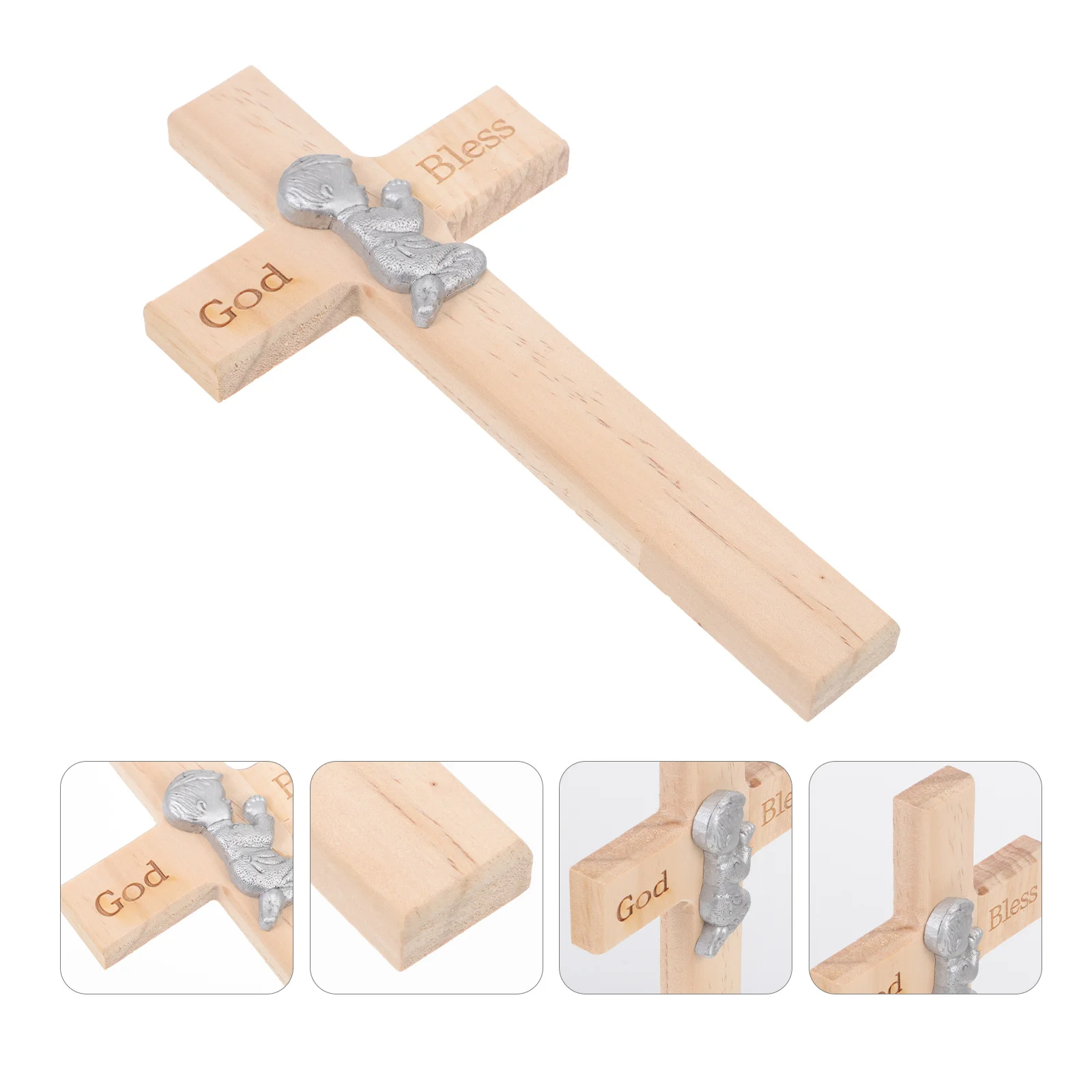 Wooden Cross Prayer Decorative Solid Wood Christian Cross Pendant Hanging Ornament Wall Display Religious Decor
Wooden Cross Prayer Decorative Solid Wood Christian Cross Pendant Hanging Ornament Wall Display Religious Decor