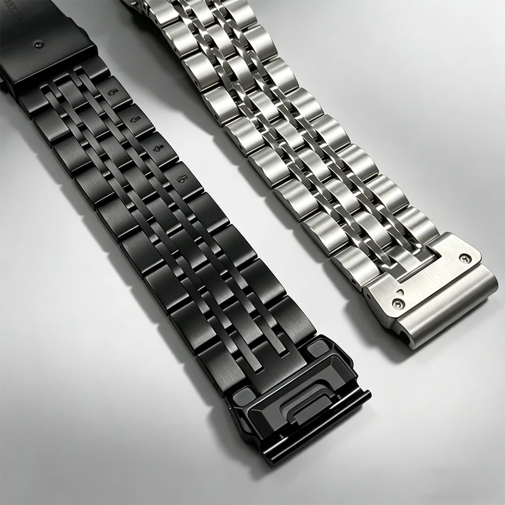 QuickFit 26mm 22mm Stainless Steel WatchBand For Garmin Fenix 8 Pro 47mm 51mm/Epix Pro/Tactix 8/QUATIX 8/Instinct 2X Metal Strap
QuickFit 26mm 22mm Stainless Steel WatchBand For Garmin Fenix 8 Pro 47mm 51mm/Epix Pro/Tactix 8/QUATIX 8/Instinct 2X Metal Strap