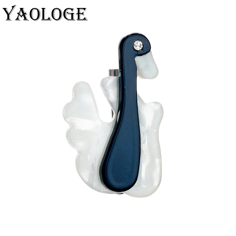 YAOLOGE Acrylic Cartoon Black White Goose Brooches For Unisex Kid Pin Badge New Trends Accessories Christmas Gifts Jewelry Брошь
YAOLOGE Acrylic Cartoon Black White Goose Brooches For Unisex Kid Pin Badge New Trends Accessories Christmas Gifts Jewelry Брошь