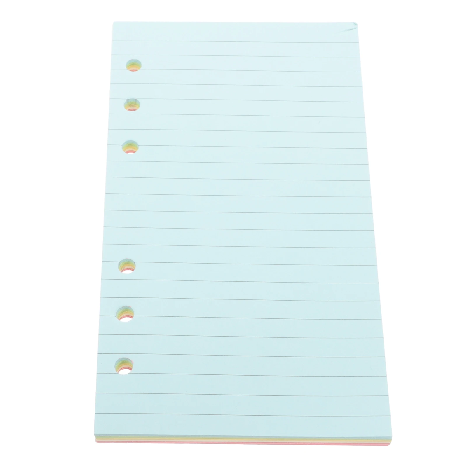Loose Leaf Paper A6 Notebook Filler Smooth Writing Colorful Sheets Transverse Line Daily Use Fits 6 Ring Binder
Loose Leaf Paper A6 Notebook Filler Smooth Writing Colorful Sheets Transverse Line Daily Use Fits 6 Ring Binder