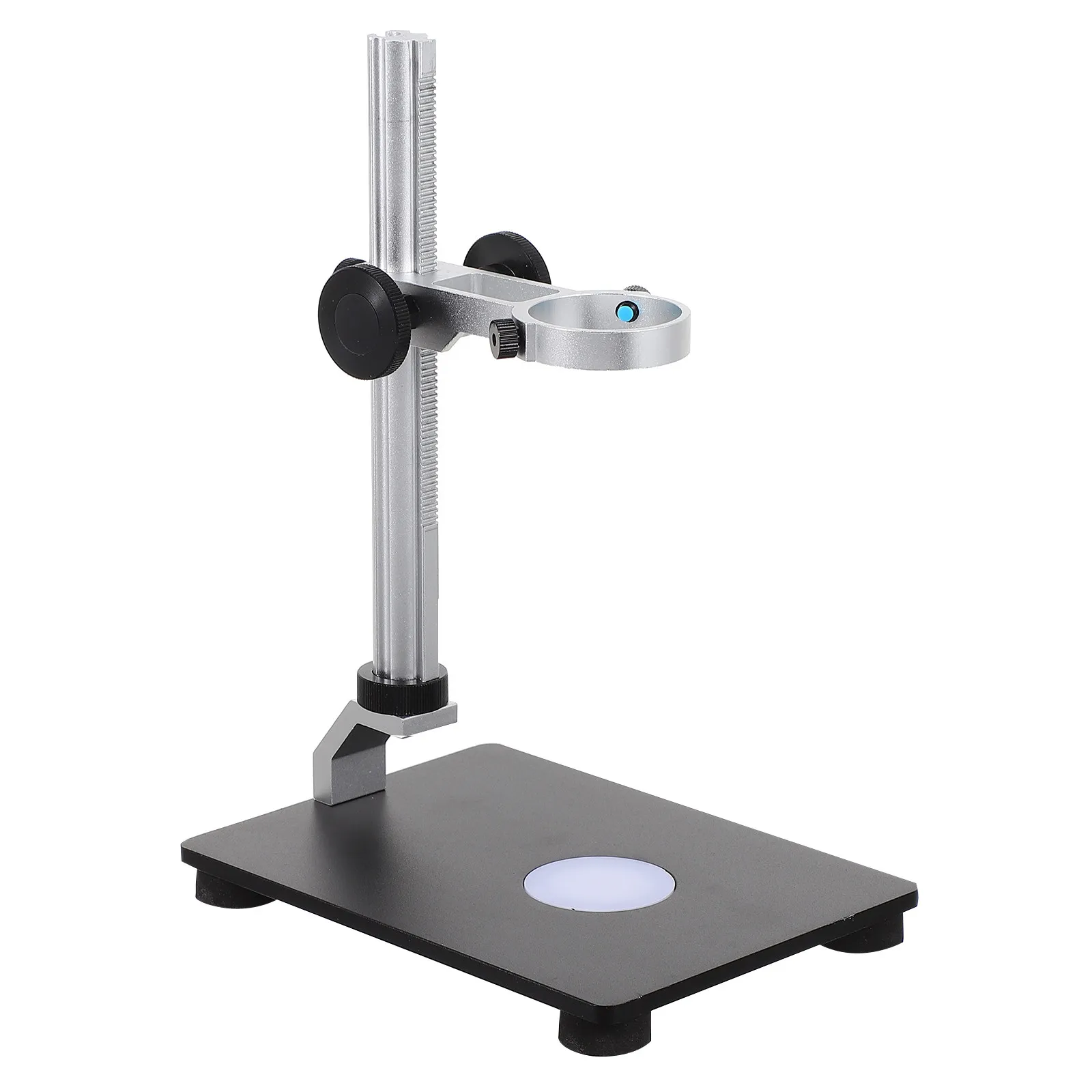1Pcs Microscope Stand Lifting Bracket Stable Adjustable Holder Support for Industrial Camera Base High Reliability
