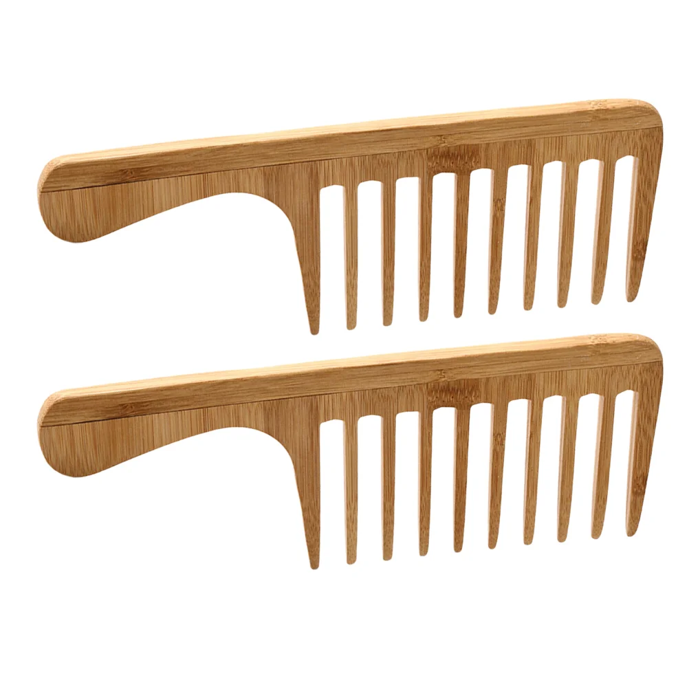 2 Pcs Bamboo Tooth Comb Walnuts Birthing Hairbrush Barber Big Wide Massage Beard and
2 Pcs Bamboo Tooth Comb Walnuts Birthing Hairbrush Barber Big Wide Massage Beard and