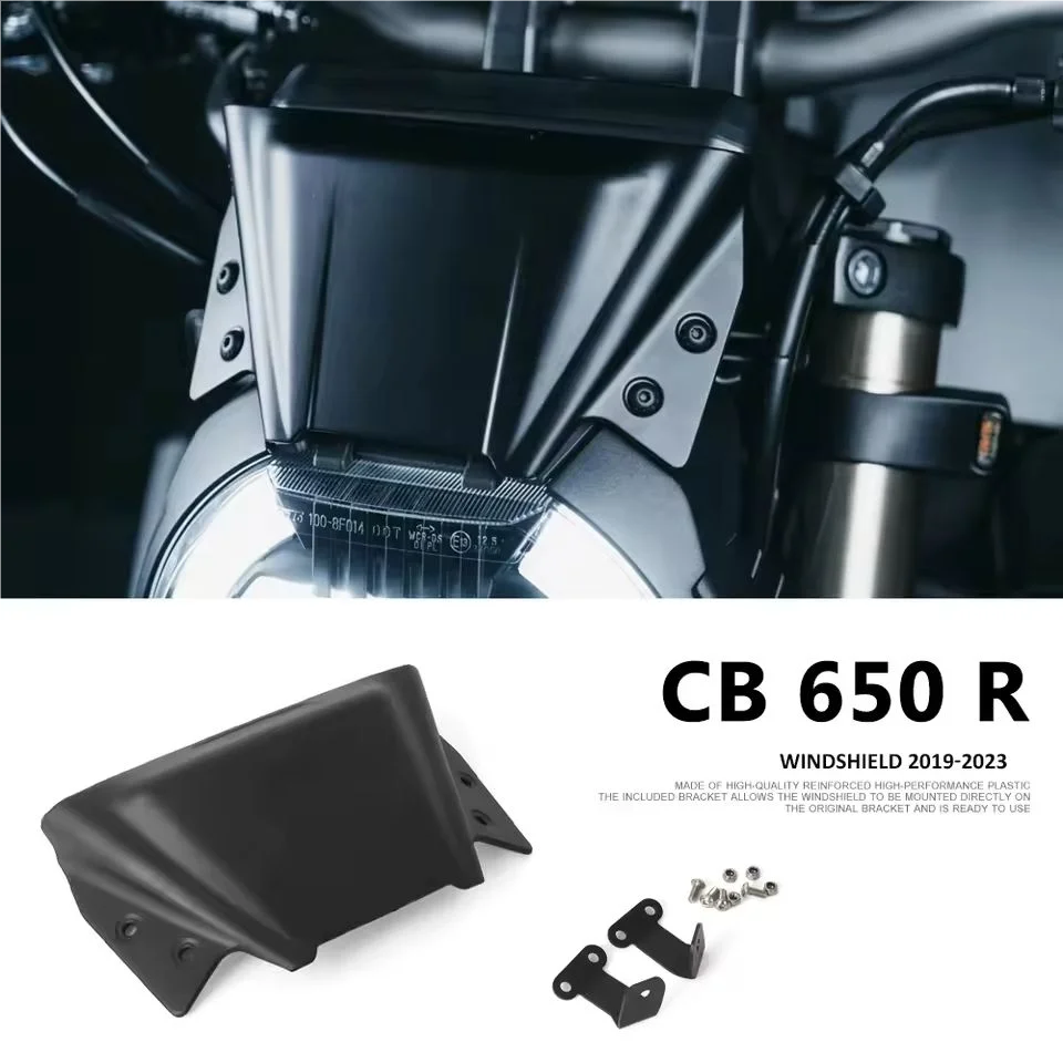 Windshield For Honda CB650R CB 650 R cb650r CB 650R 2019-2023 2022 Motorcycle Windscreen Bracket Set Black Flyscreen Deflector
Windshield For Honda CB650R CB 650 R cb650r CB 650R 2019-2023 2022 Motorcycle Windscreen Bracket Set Black Flyscreen Deflector