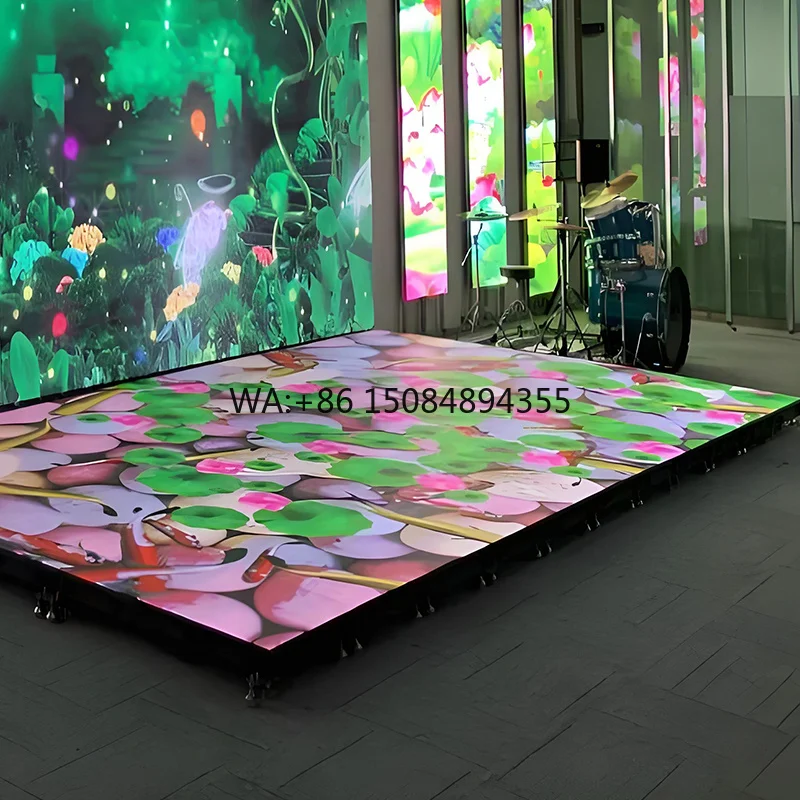 Floor Led Screen Outdoor Interactive Dance Floor Led Screen P3.91 P2.976 Floor Interactive LED Display P2.5
Floor Led Screen Outdoor Interactive Dance Floor Led Screen P3.91 P2.976 Floor Interactive LED Display P2.5