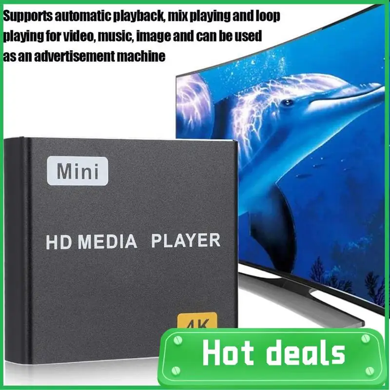 B69A Mini 4K HDD Media Player Car U Disk Player Horizontal And Vertical Digital Video Player 1080P With USB Drive/SD Cards EU Pl
B69A Mini 4K HDD Media Player Car U Disk Player Horizontal And Vertical Digital Video Player 1080P With USB Drive/SD Cards EU Pl
