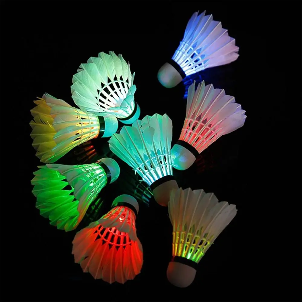 Dark Night LED Badminton Luminous Foam Head Lighting Badminton Glowing Colorful Luminous Shuttlecock Outdoor Game
Dark Night LED Badminton Luminous Foam Head Lighting Badminton Glowing Colorful Luminous Shuttlecock Outdoor Game