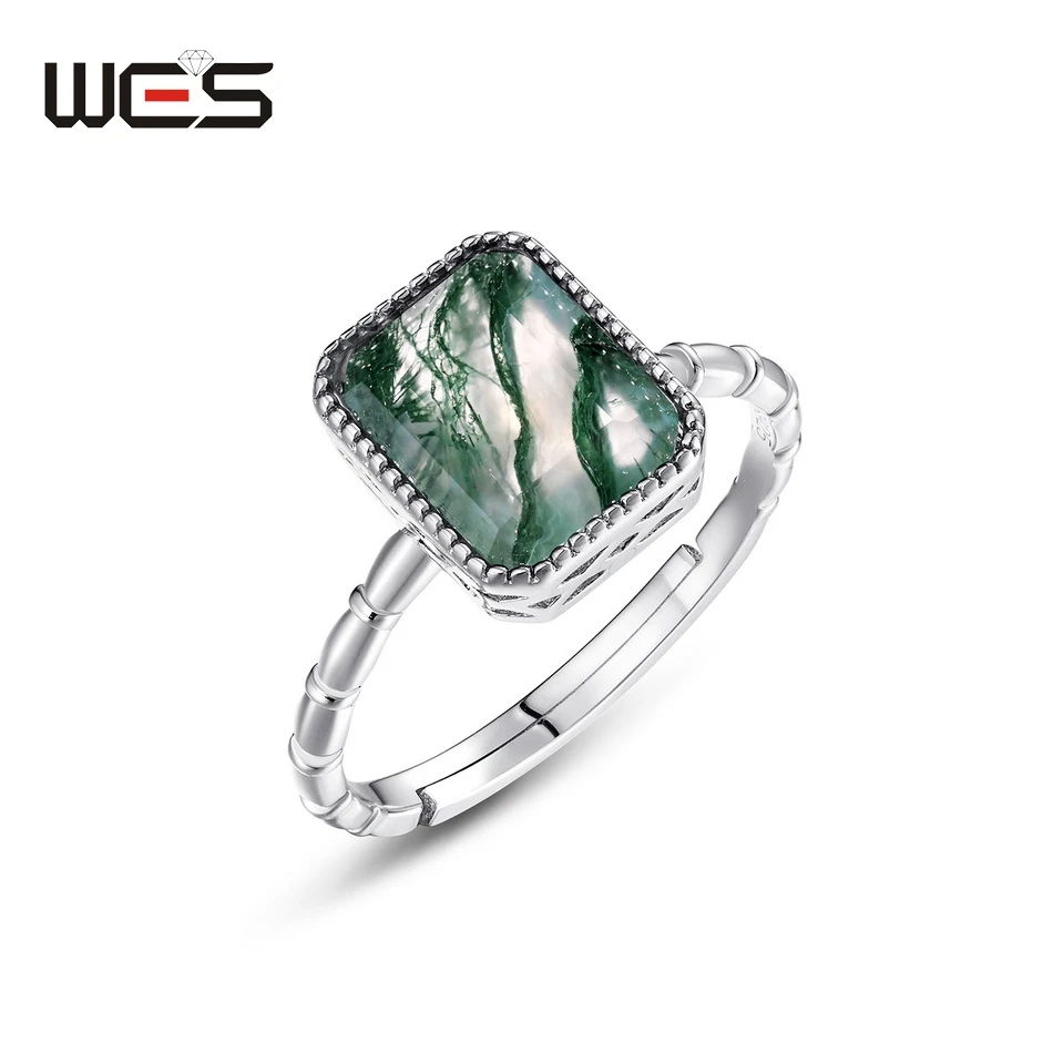 Женское кольцо из серебра 925 пробы с Мохом и агатом, 7 Х9 мм
Женское кольцо из серебра 925 пробы с Мохом и агатом, 7 Х9 мм