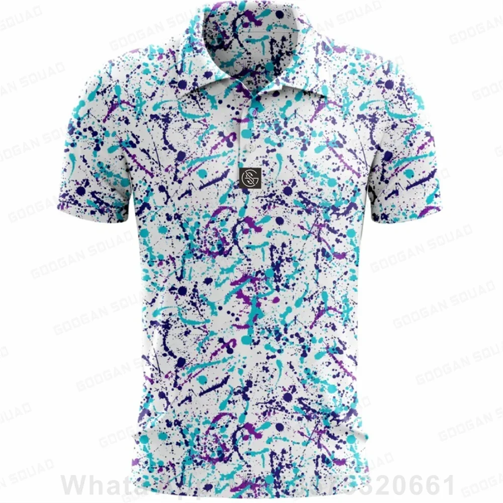 Summer Casual T-shirts Mens Short Sleeve Polo Shirts Lapel Button Work Clothing Shirts Quick Dry Tee Sports Golf T-shirt 2023
Summer Casual T-shirts Mens Short Sleeve Polo Shirts Lapel Button Work Clothing Shirts Quick Dry Tee Sports Golf T-shirt 2023
