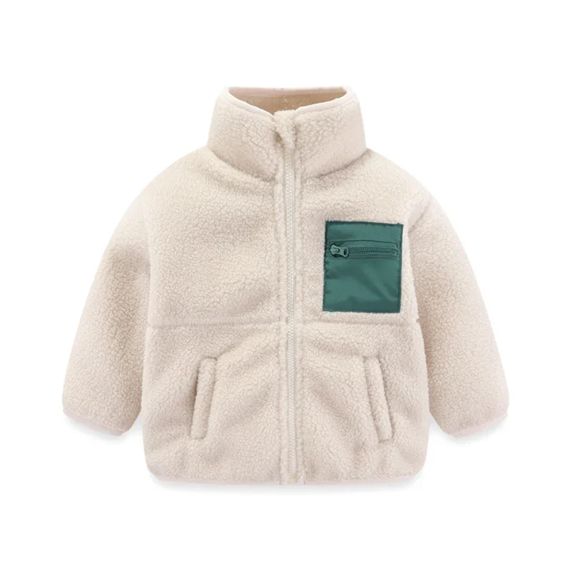 Boys Jacket Autumn Winter Warm Fleece Baby Coats New Fashion Zipper Children's Outerwear Plush Kids Clothes 1 2 3 4 5 6 7 Years
Boys Jacket Autumn Winter Warm Fleece Baby Coats New Fashion Zipper Children's Outerwear Plush Kids Clothes 1 2 3 4 5 6 7 Years