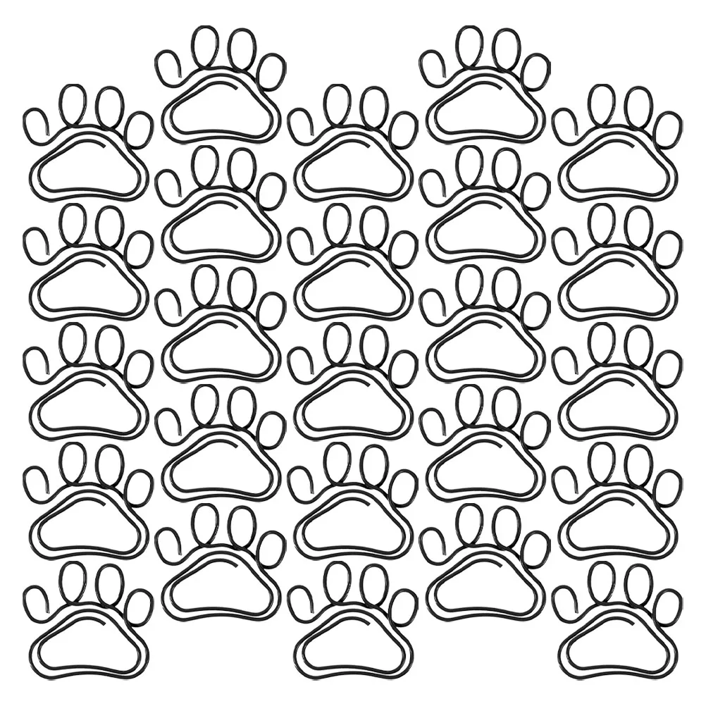 50pcs Black Cat Claw Paper Clips Metal Office Supplies Creative Shaped Document Clips for Notes Books Storage
50pcs Black Cat Claw Paper Clips Metal Office Supplies Creative Shaped Document Clips for Notes Books Storage
