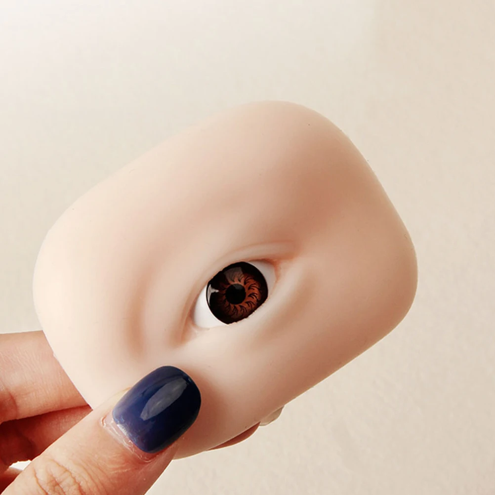 2Pairs Eyebrow Makeup Practice Skin Silicone Reusable Durable Flexible Makeup Training Silicone Skin Eye Model
2Pairs Eyebrow Makeup Practice Skin Silicone Reusable Durable Flexible Makeup Training Silicone Skin Eye Model