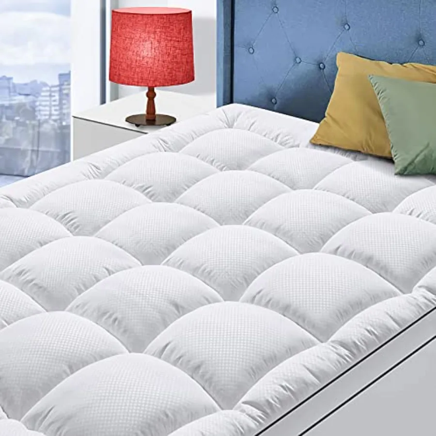 Size Mattress Topper for Back Pain Cooling Extra Thick Mattress Pad Cover with 8-21 inch Deep Pocket Plush Pillow Top Mattress
Size Mattress Topper for Back Pain Cooling Extra Thick Mattress Pad Cover with 8-21 inch Deep Pocket Plush Pillow Top Mattress