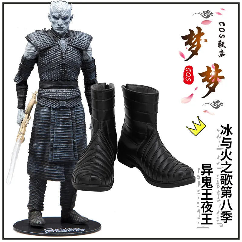 Night King Cosplay Costume Shoes Handmade Faux Leather Boots Halloween Carnival Boots
Night King Cosplay Costume Shoes Handmade Faux Leather Boots Halloween Carnival Boots