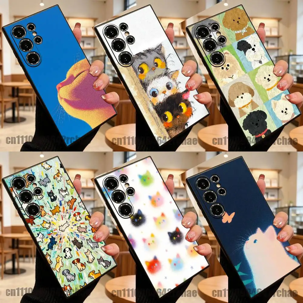 For Cartoon Cute Cat Dog Phone Case Samsung S25,S24,S26,S22,S23,S30,S21,5G,Fe,Lite,Ultra,Plus Protect Cover
For Cartoon Cute Cat Dog Phone Case Samsung S25,S24,S26,S22,S23,S30,S21,5G,Fe,Lite,Ultra,Plus Protect Cover