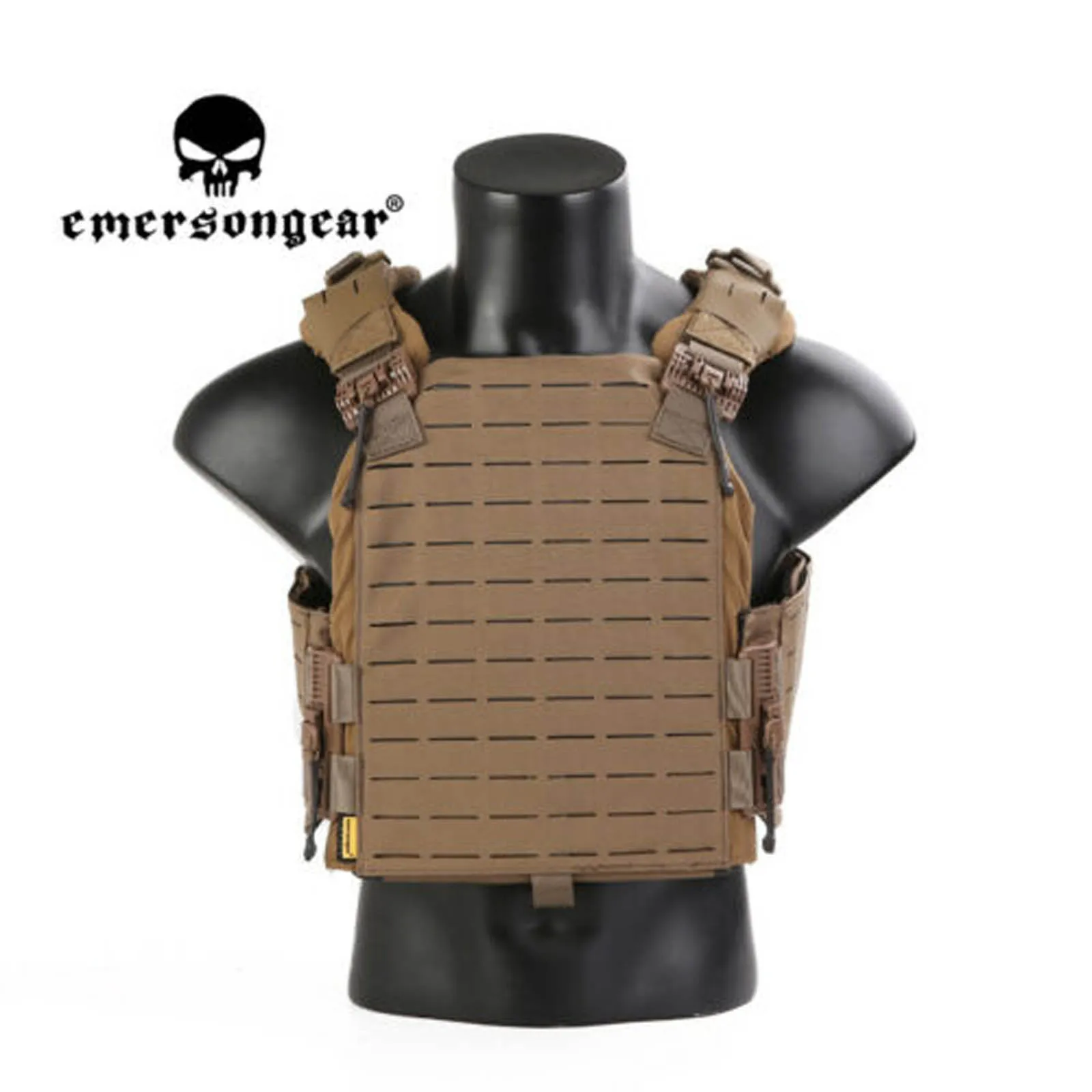 Tactical Vest Laser Cut Plate Carrier W/ROC Quick Release