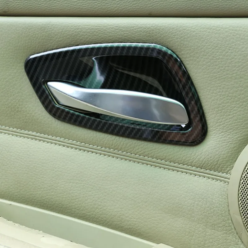 metyoucar For BMW 3 series E90 2005-2012 ABS Carbon Fiber Car inner Door handle bowl decoration cover Interior Car Accessories
metyoucar For BMW 3 series E90 2005-2012 ABS Carbon Fiber Car inner Door handle bowl decoration cover Interior Car Accessories