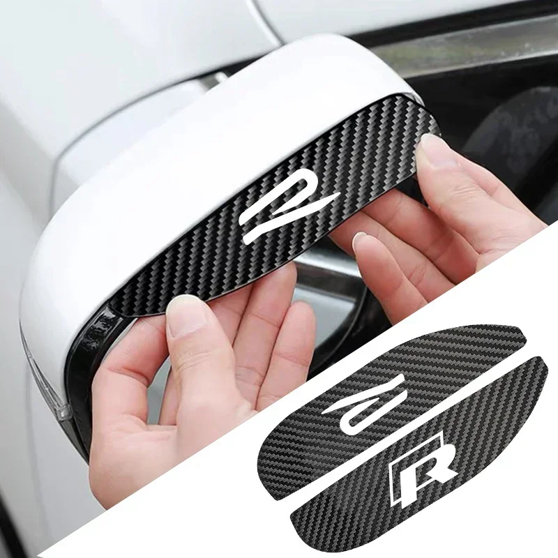 2Pcs Carbon Fiber Car Rearview Mirror Eyebrow Rain Cover For Volkswagen VW Touran Beetle Golf Passat Jetta Polo Bora CC Lavida
2Pcs Carbon Fiber Car Rearview Mirror Eyebrow Rain Cover For Volkswagen VW Touran Beetle Golf Passat Jetta Polo Bora CC Lavida