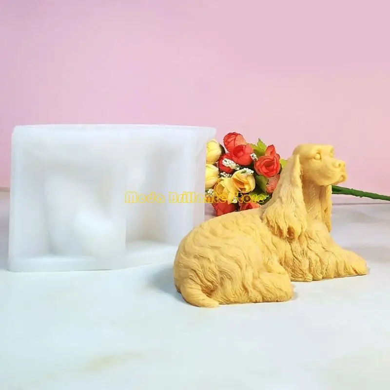 Силиконовая форма свеча для животных, форма 3D собаки Гибкие силиконовые формы для свечи Y08E
Силиконовая форма свеча для животных, форма 3D собаки Гибкие силиконовые формы для свечи Y08E