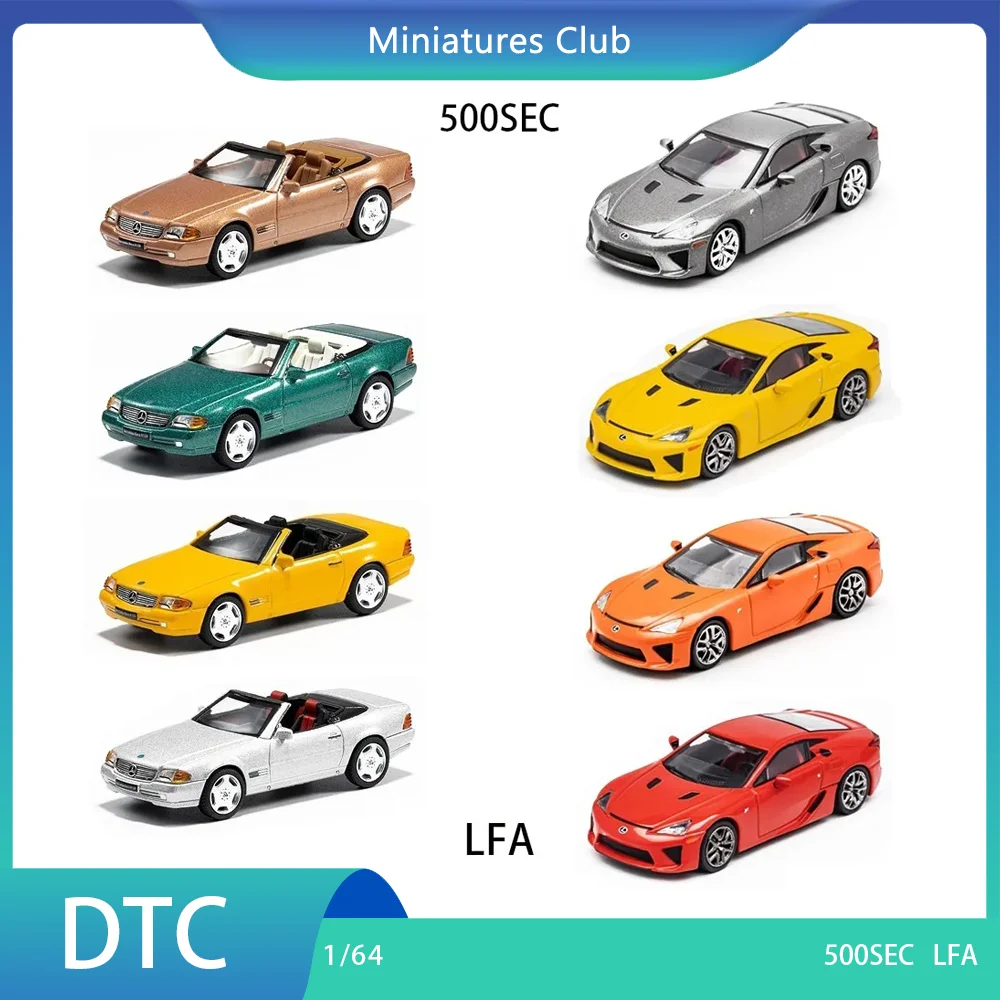 DCT 1:64 SL500 LFA Type-R Model Car Vintage Sports Alloy Premium Diecast Vehicle Model Ornaments Collection Hobby For Adults
DCT 1:64 SL500 LFA Type-R Model Car Vintage Sports Alloy Premium Diecast Vehicle Model Ornaments Collection Hobby For Adults