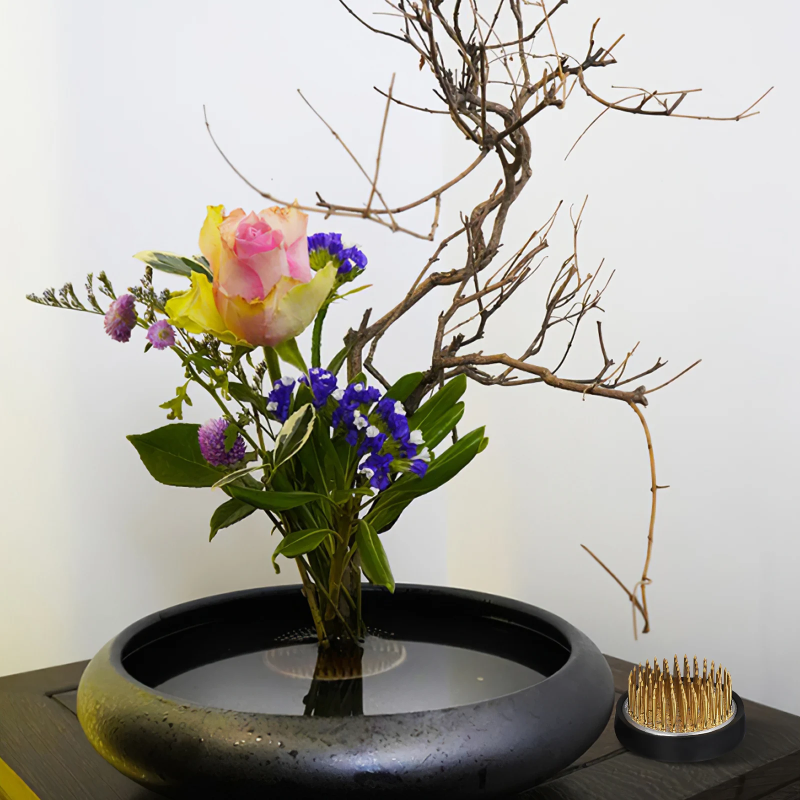 3pcs Flower Frog Holder 23Mm 34Mm 40Mm Round Pin Tool For Vase Stem Fixing Support Flower Arrangement Workshop Home Decor
3pcs Flower Frog Holder 23Mm 34Mm 40Mm Round Pin Tool For Vase Stem Fixing Support Flower Arrangement Workshop Home Decor