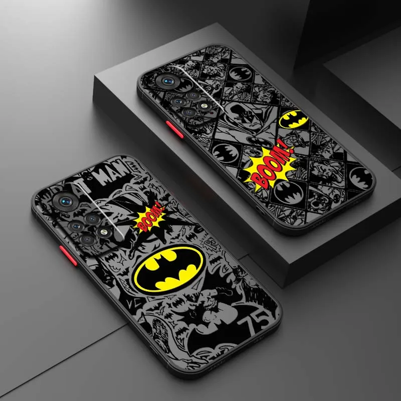 J-Joker B-Batman Cool Popular For Xiaomi Redmi Note 14 13R 13 12 12S 11 12T 11S 11T 10 Pro Plus Frosted Translucent Phone Case
J-Joker B-Batman Cool Popular For Xiaomi Redmi Note 14 13R 13 12 12S 11 12T 11S 11T 10 Pro Plus Frosted Translucent Phone Case