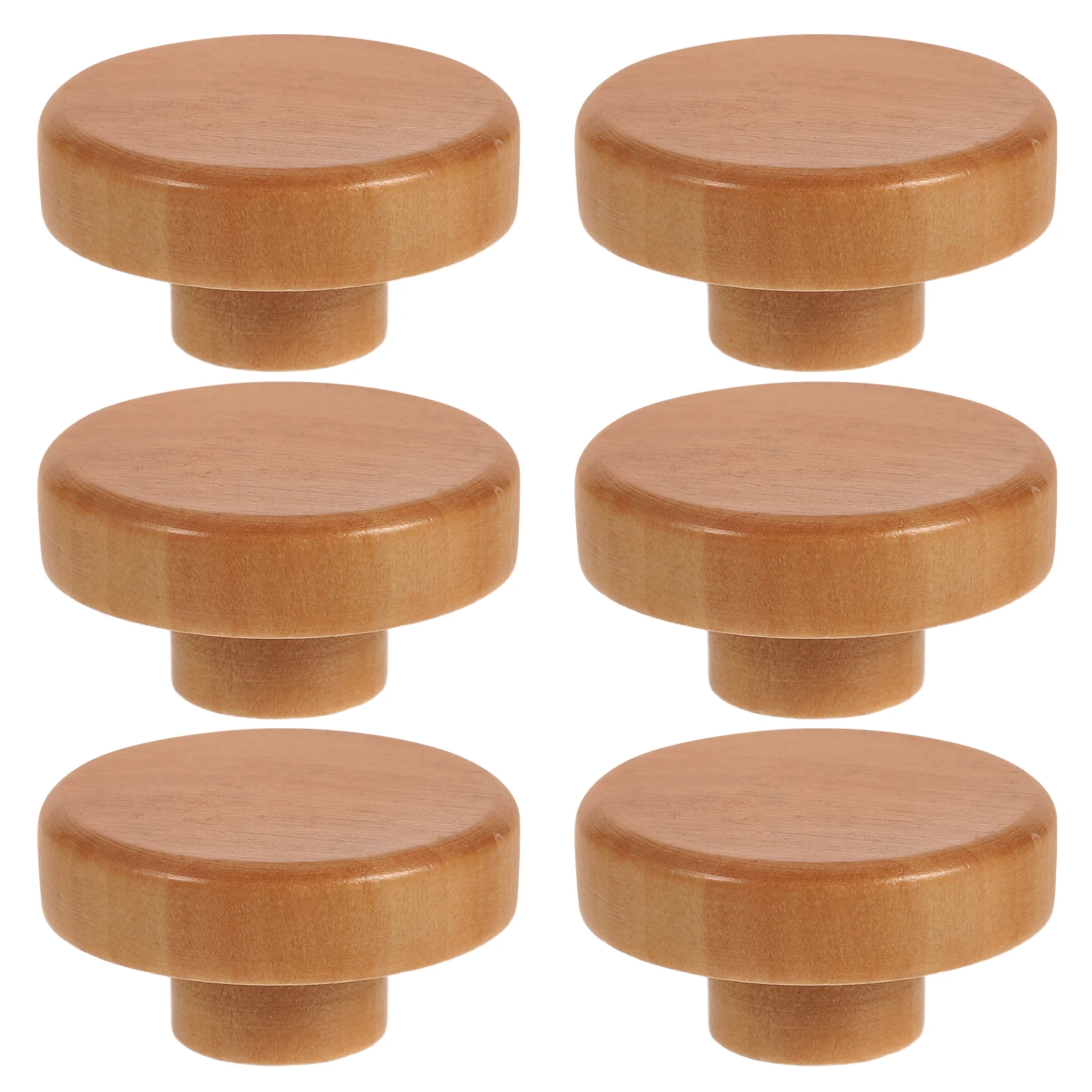 6pcs Solid Wood Handle Round Cabinet Knob Drawer Door Decorative Handles Furniture Wooden Pulls Replacement Kitchen
6pcs Solid Wood Handle Round Cabinet Knob Drawer Door Decorative Handles Furniture Wooden Pulls Replacement Kitchen
